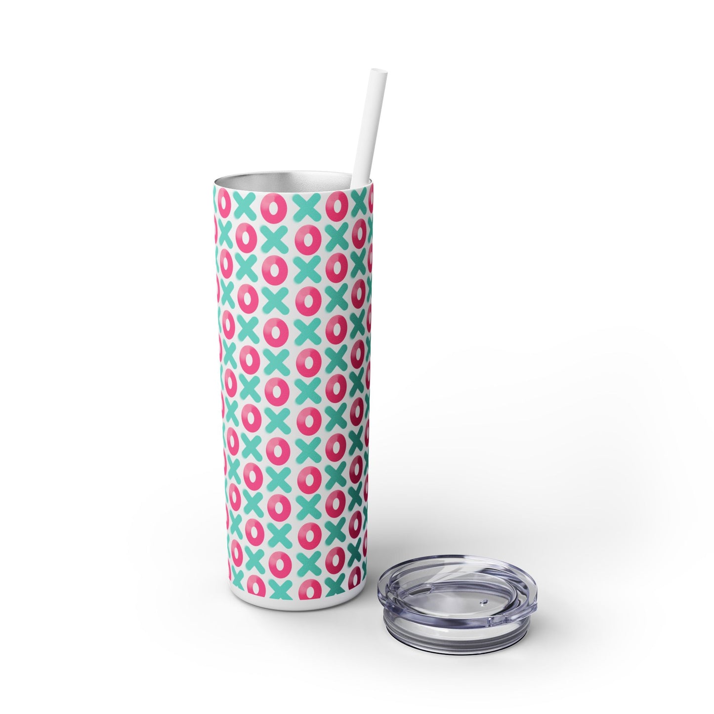 XOXO Skinny Tumbler – Sip in Style, Share the Love