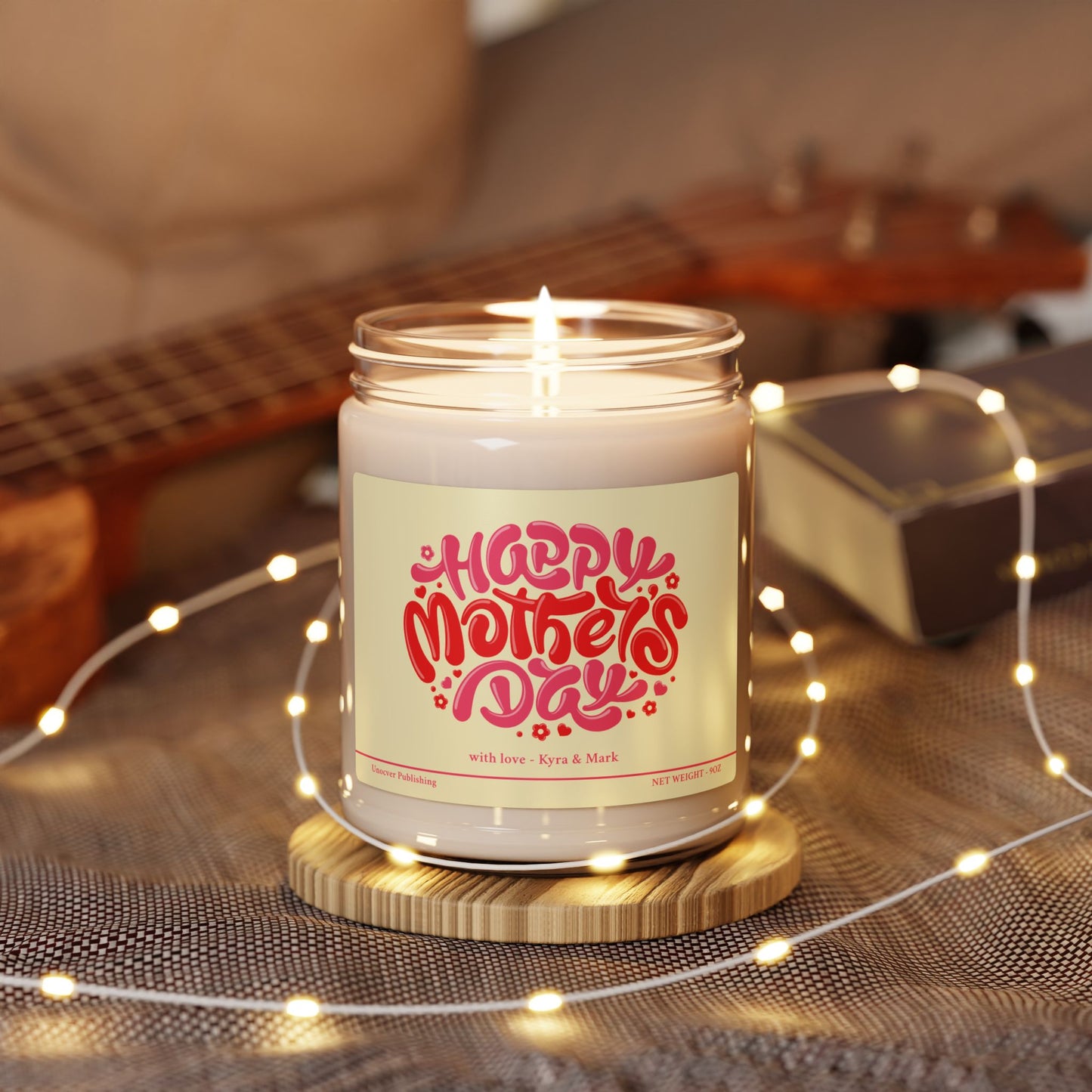 Happy Mother's Day Customizable Soy Candle