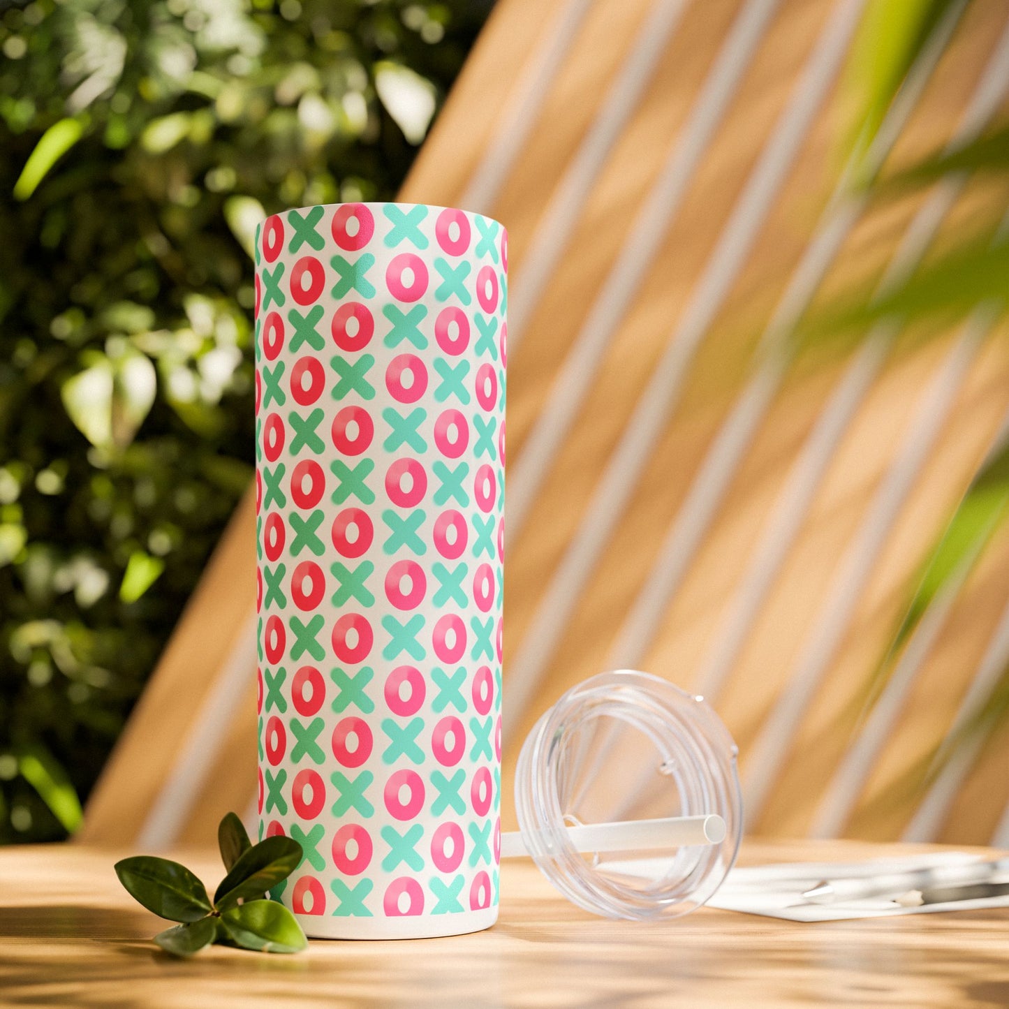 XOXO Skinny Tumbler – Sip in Style, Share the Love