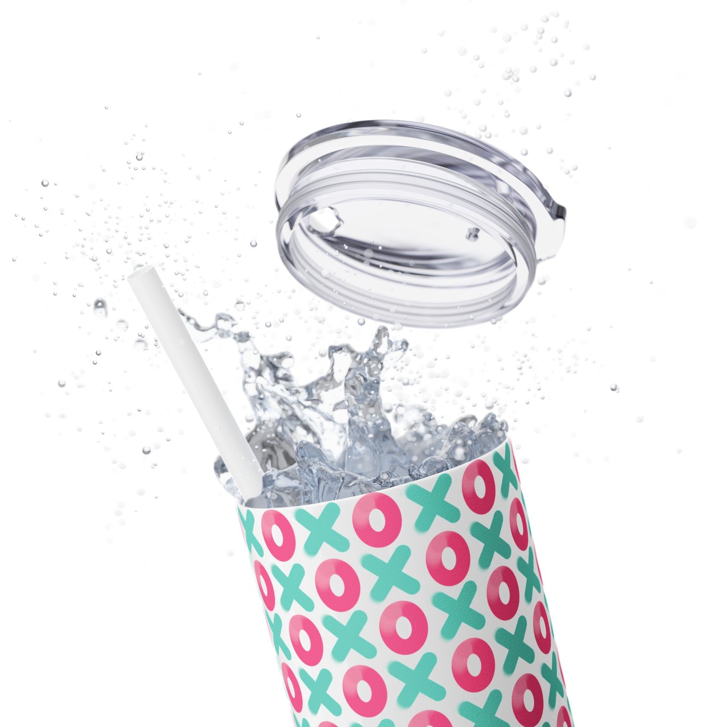 XOXO Skinny Tumbler – Sip in Style, Share the Love