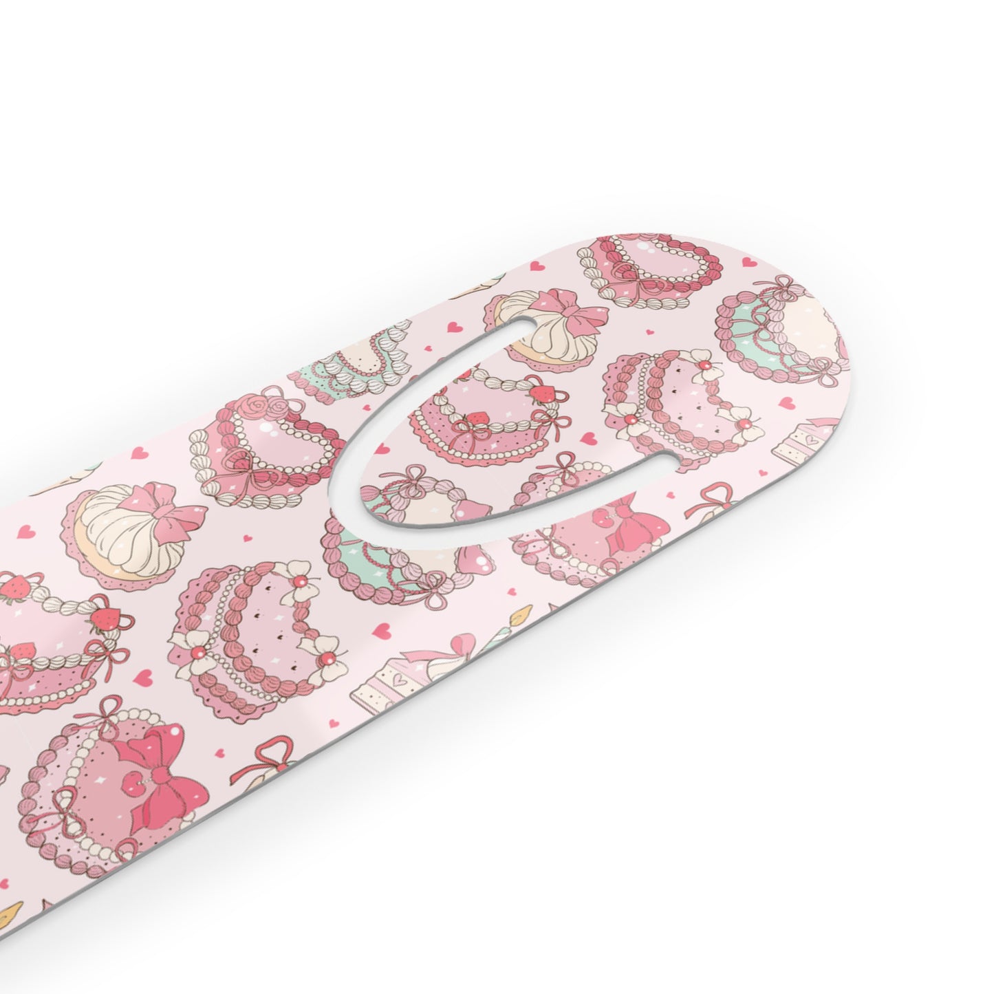 Pastel Cake Delight Aluminum Bookmark