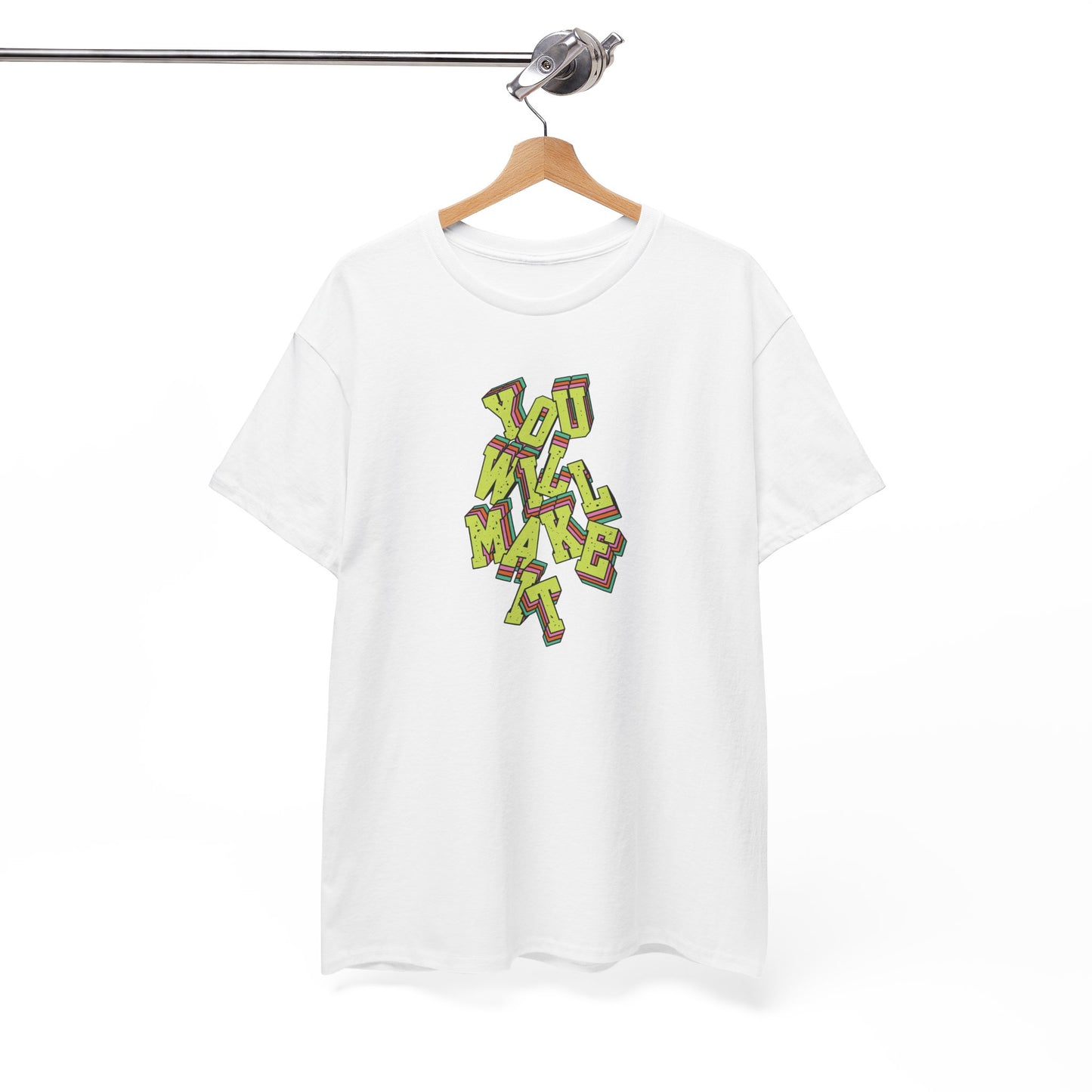 Customizable Retro Lettering Unisex Cotton Tee