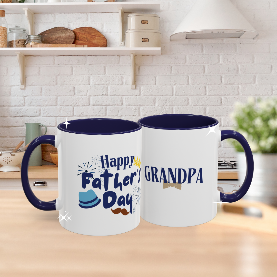 Customizable Grandpa Mug – Personalized Father's Day Gift