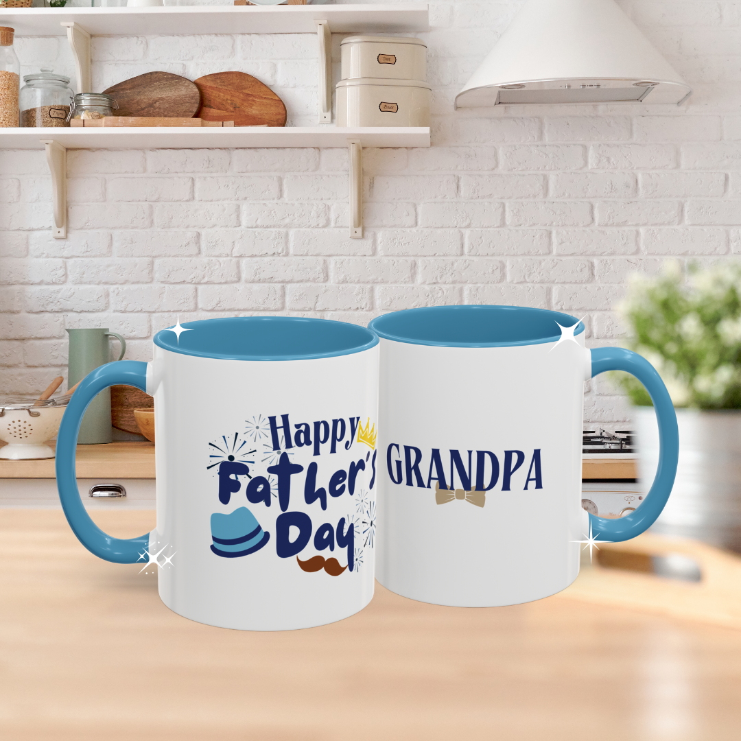 Customizable Grandpa Mug – Personalized Father's Day Gift