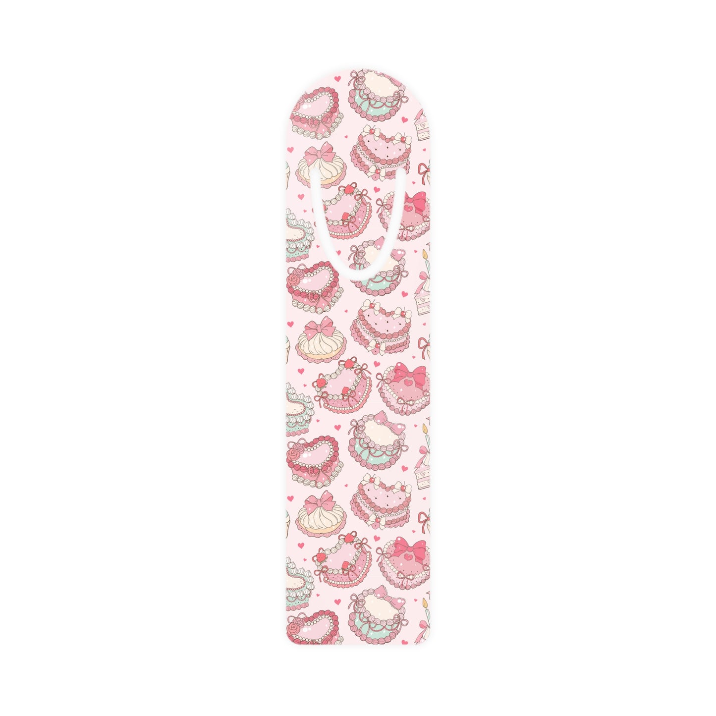 Pastel Cake Delight Aluminum Bookmark