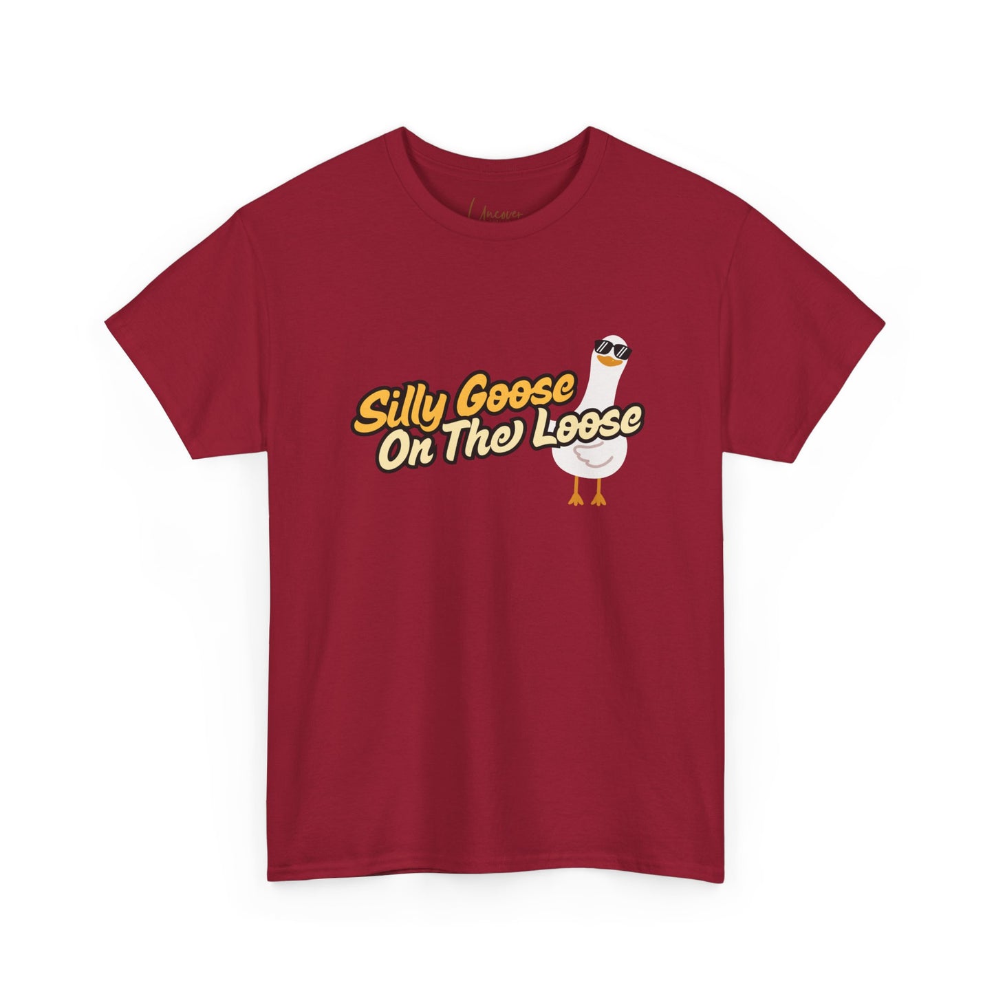 Silly Goose On The Loose Unisex Cotton Tee