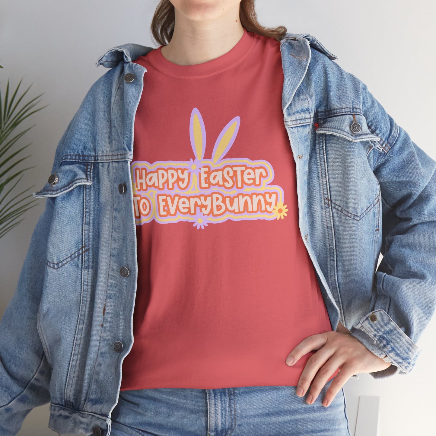 Happy Easter To Every Bunny Cotton Tee
