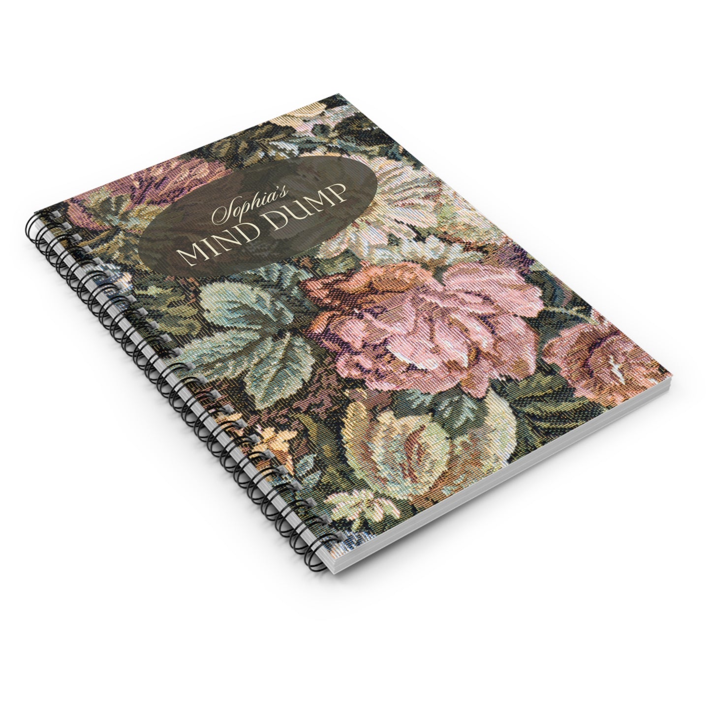 Personalized Floral Notebook - Perfect for Journaling