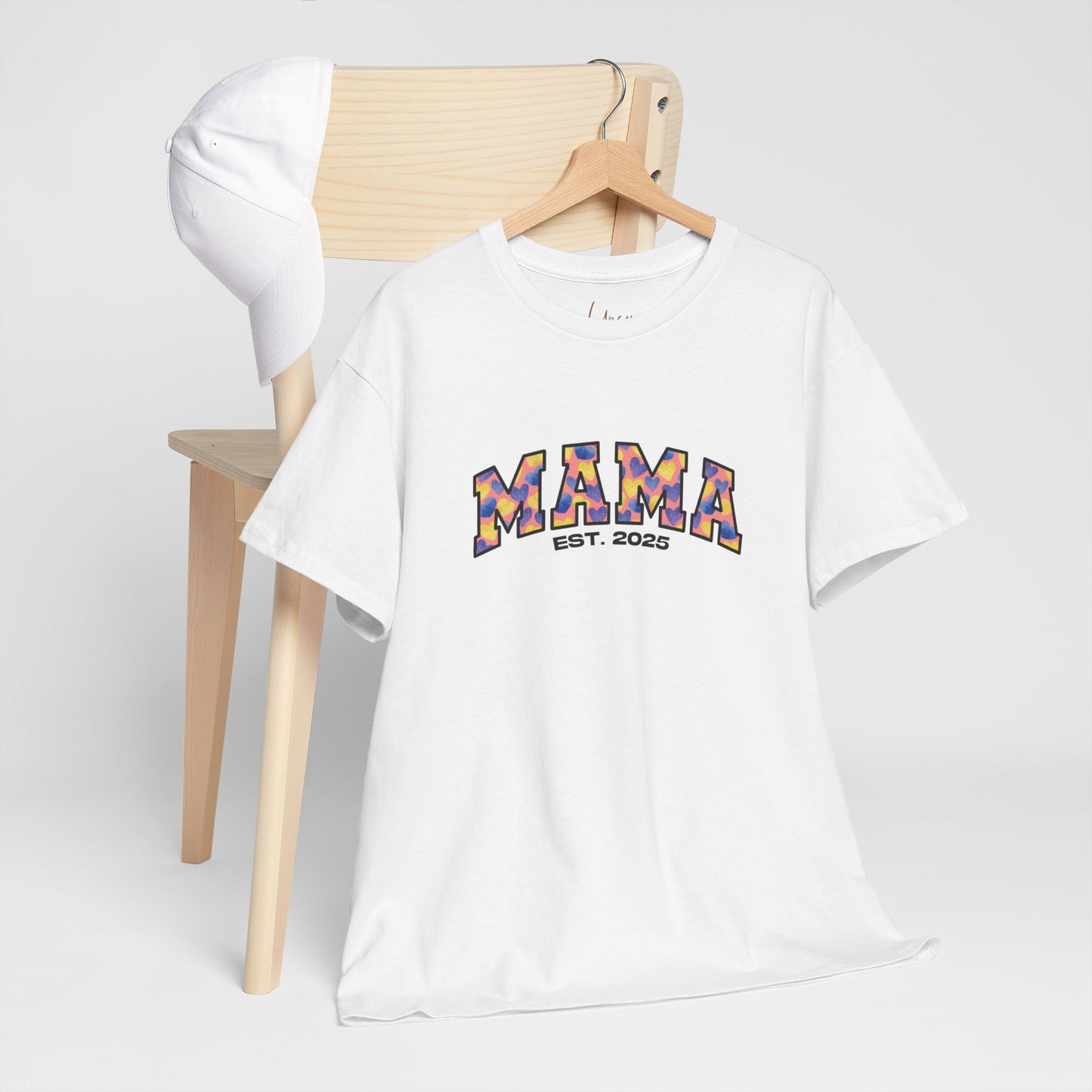 Radiate Love, Customizable Year MAMA Cotton Tee