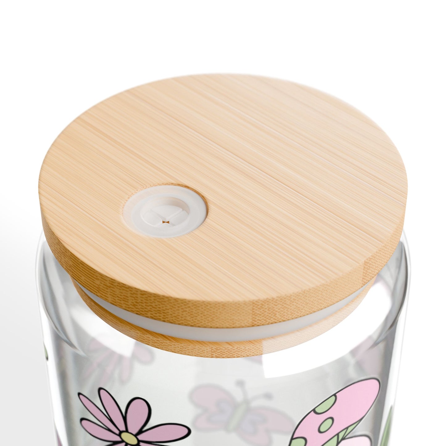 Easter Themed Glass Jar