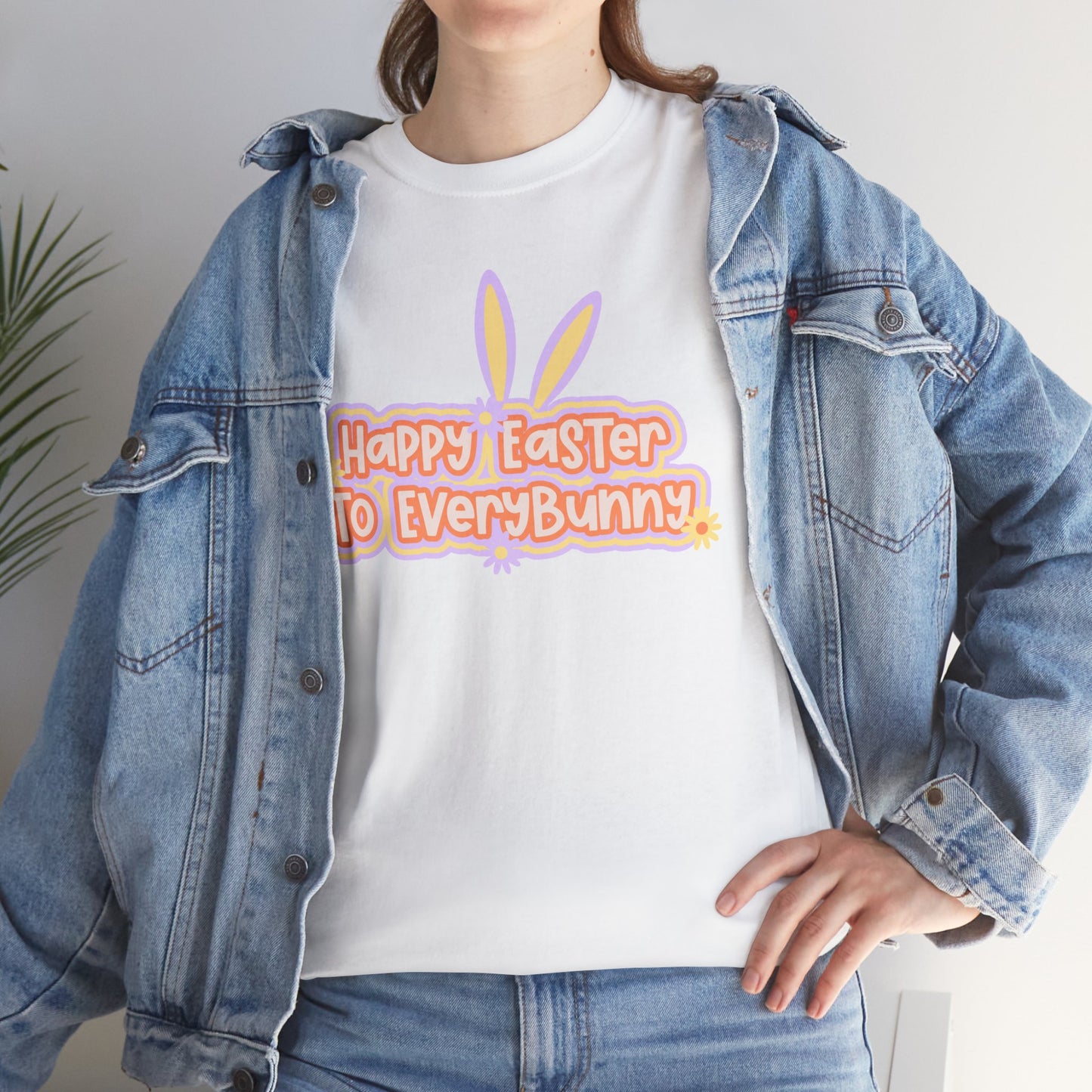 Happy Easter To Every Bunny Cotton Tee