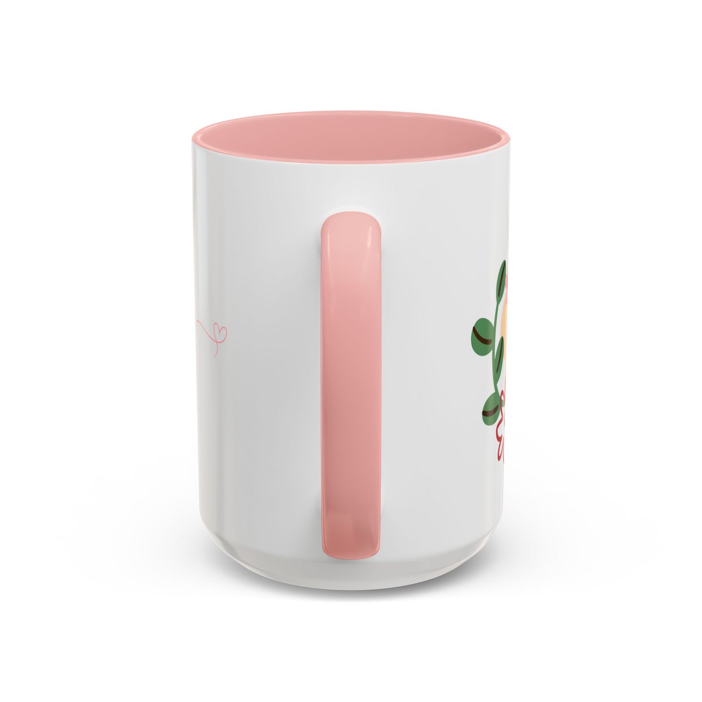 Best Mom's Floral Accent Ceramic Mug