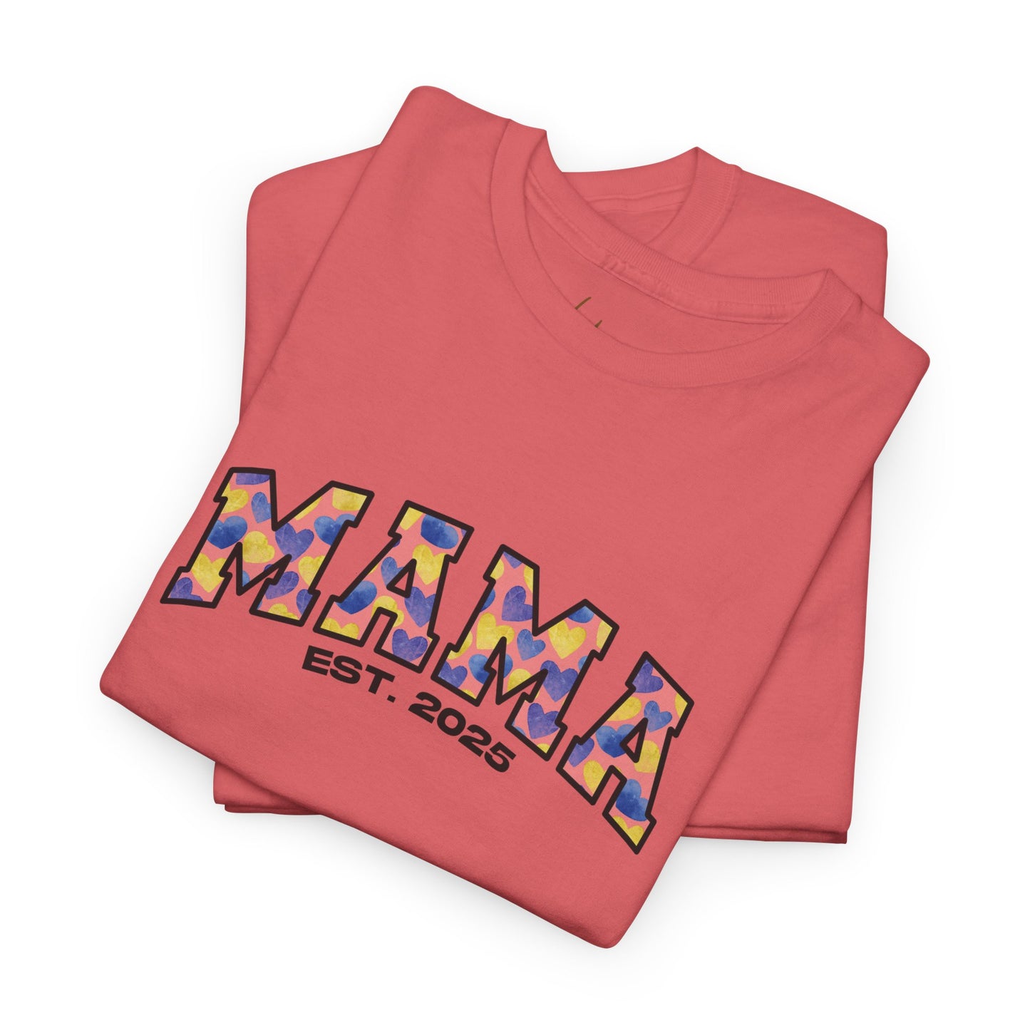 Radiate Love, Customizable Year MAMA Cotton Tee