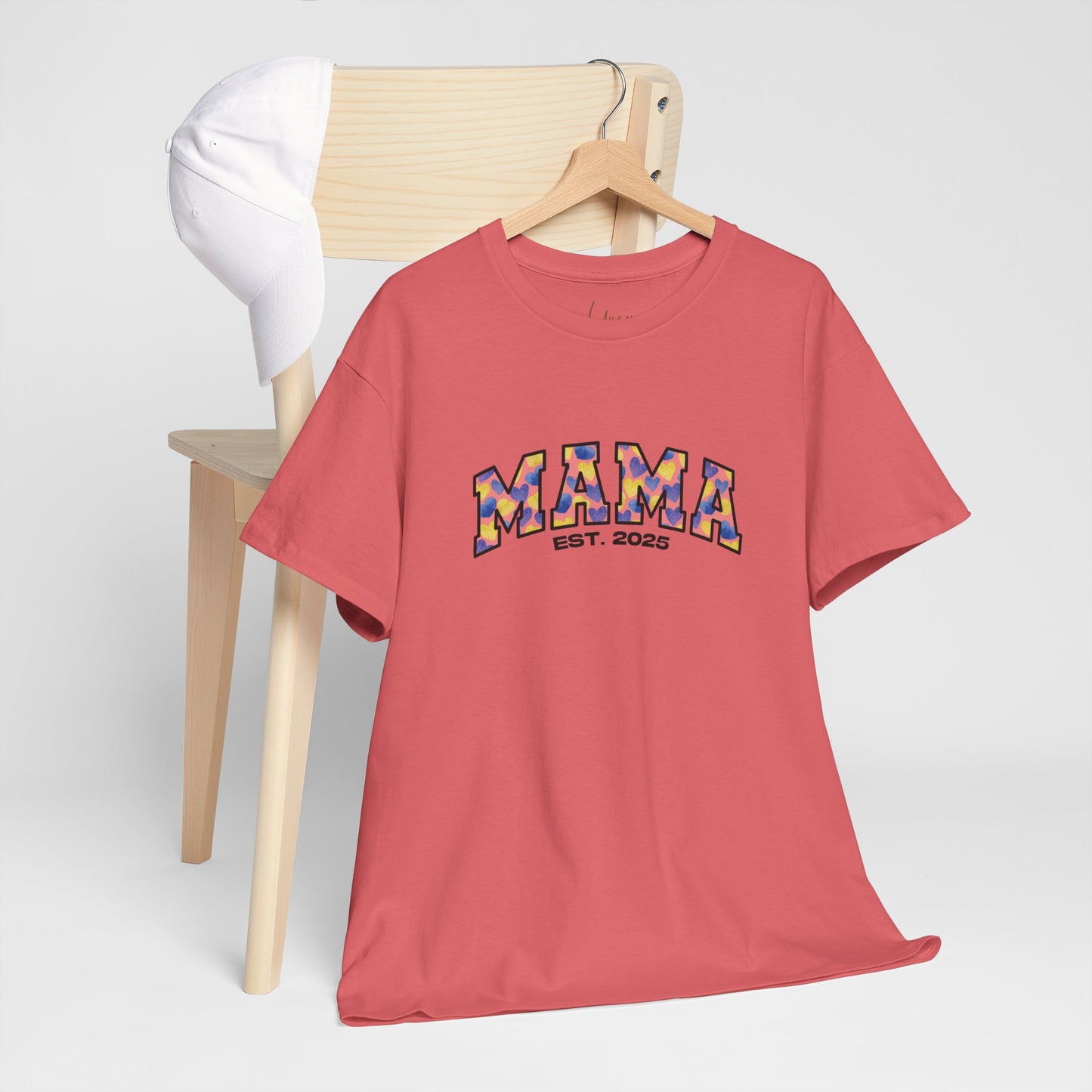 Radiate Love, Customizable Year MAMA Cotton Tee