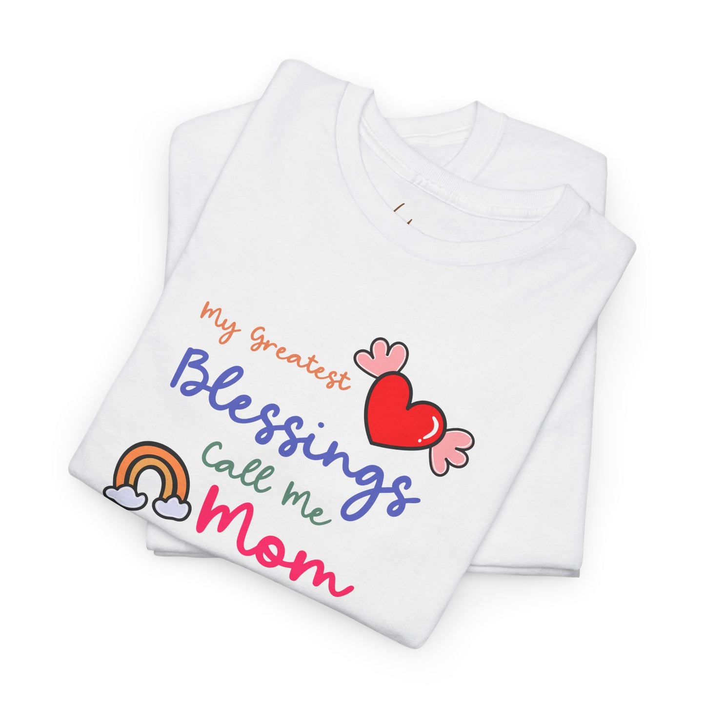 Mom Blessings Cotton Tee