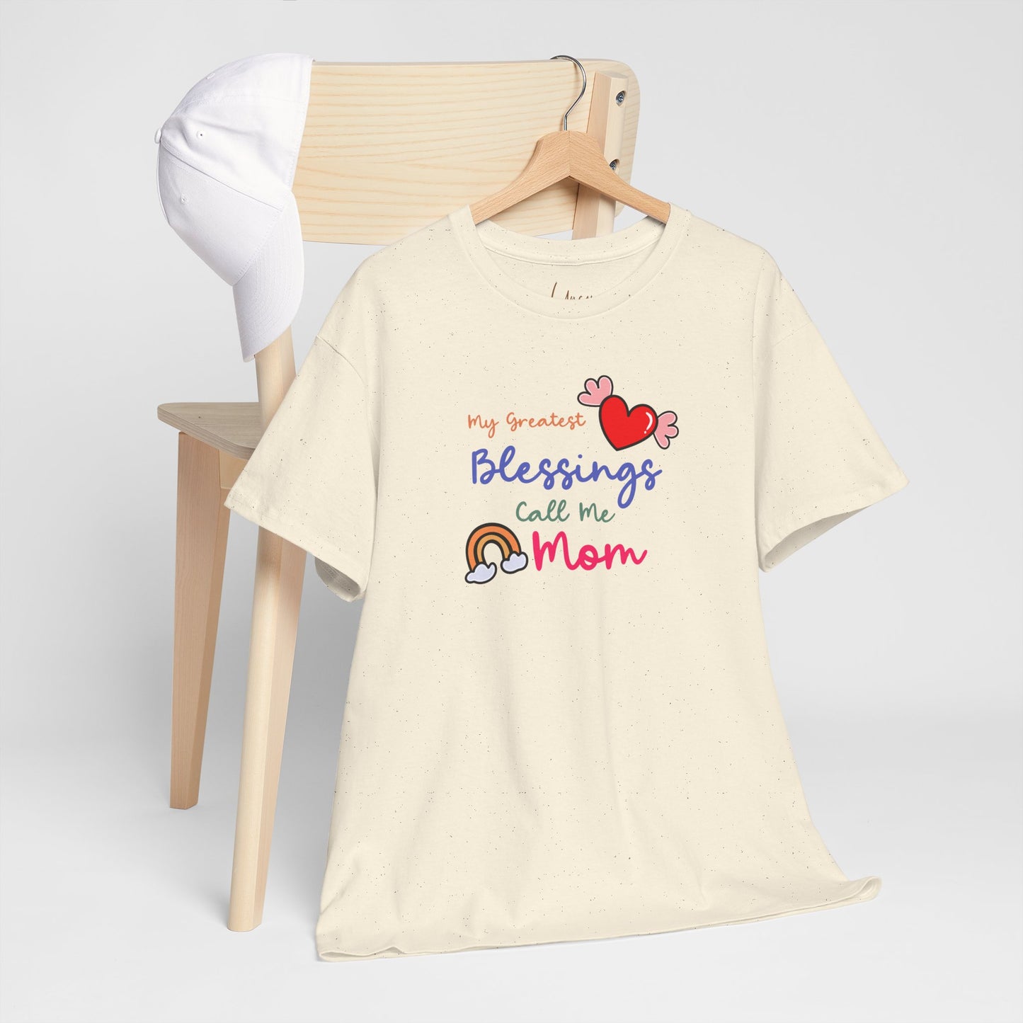 Mom Blessings Cotton Tee