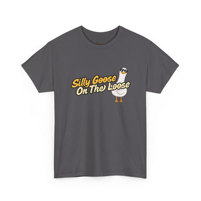 Silly Goose On The Loose Unisex Cotton Tee