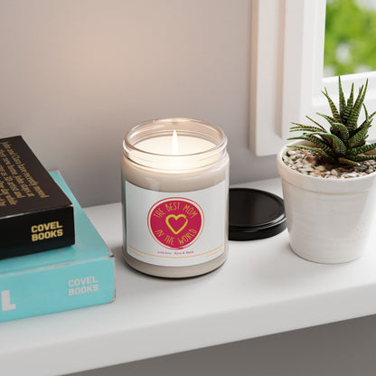 Best Mom in the World Custom Soy Candle