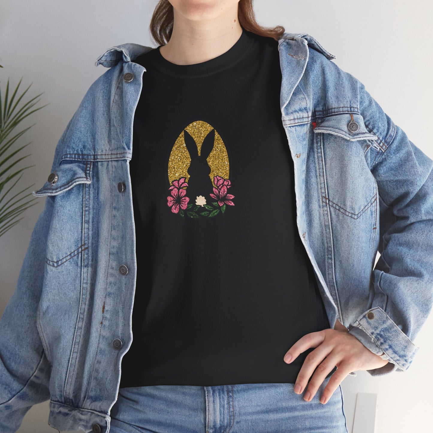 Springtime Bunny Easter Cotton Tee