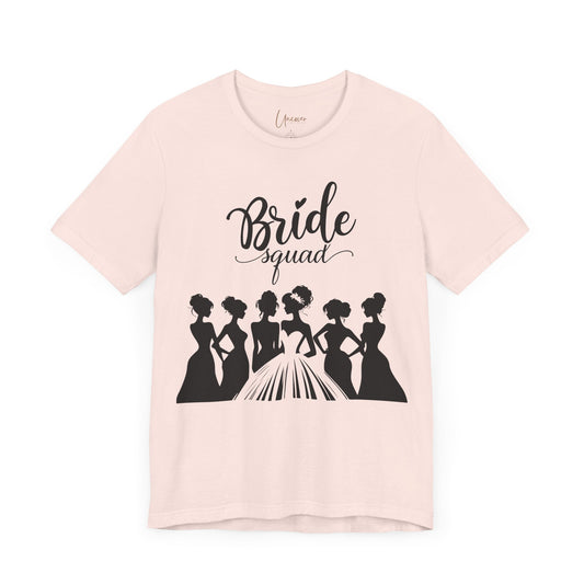 Bride Squad Jersey Short Sleeve Tee