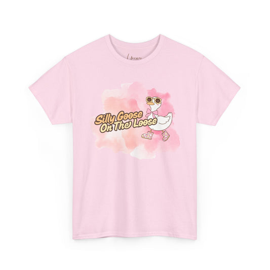 Silly Goose On The Loose Graphic Cotton Tee