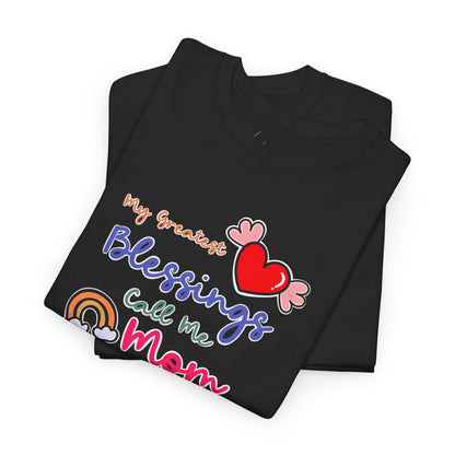 Mom Blessings Cotton Tee