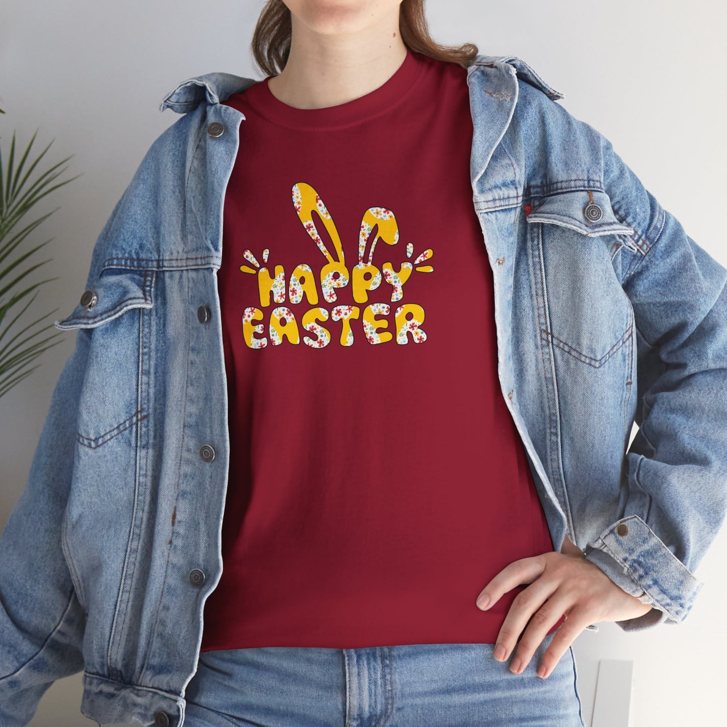 Happy Easter Spring Cotton Tee