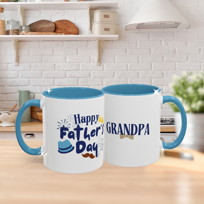 Customizable Grandpa Mug – Personalized Father's Day Gift