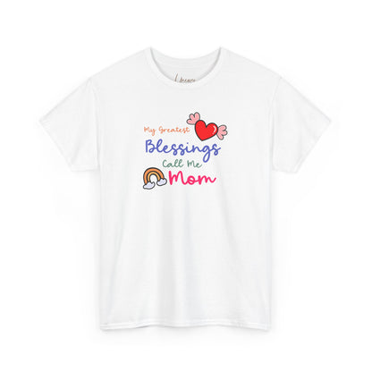 Mom Blessings Cotton Tee