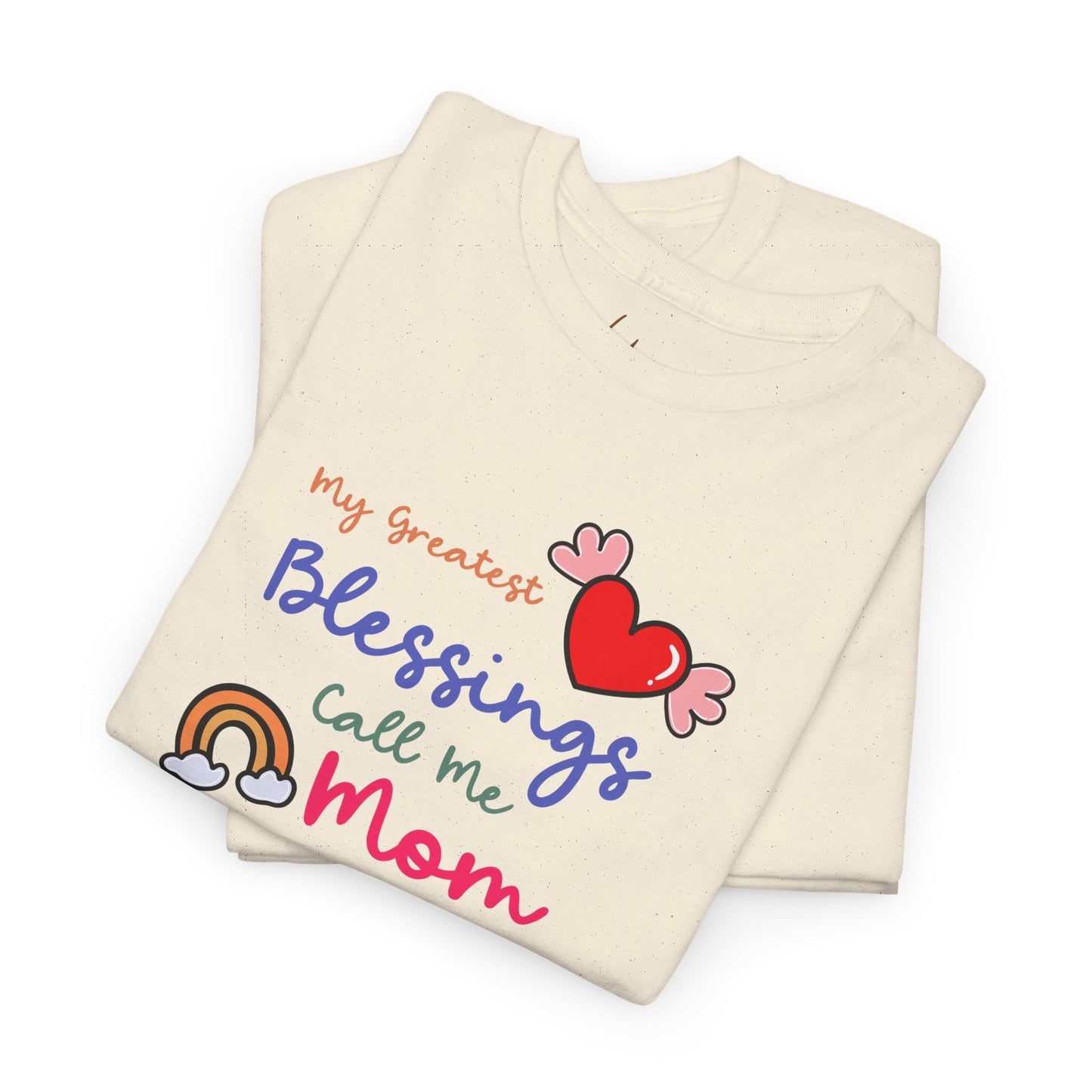Mom Blessings Cotton Tee