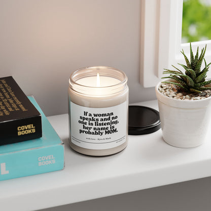 "Probably MOM" - Custom Quote Candle for Moms