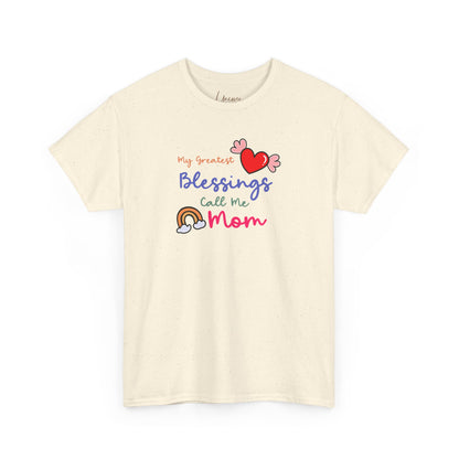 Mom Blessings Cotton Tee