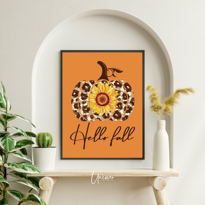 Contemporary Printable Wall Art - Fall