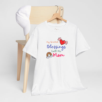 Mom Blessings Cotton Tee