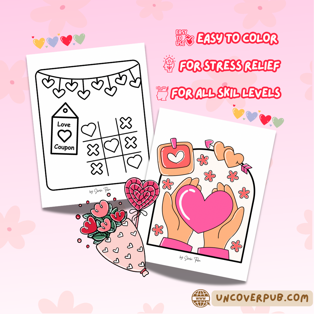 Valentine Coloring Book