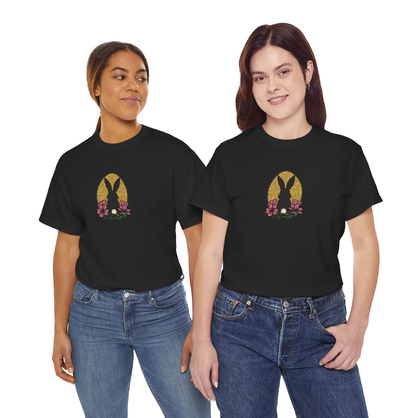 Springtime Bunny Easter Cotton Tee