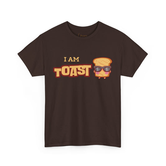 I Am Toast Unisex Funny Graphic Cotton Tee