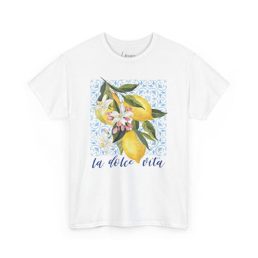 La Dolce Vita Unisex Heavy Cotton Tee