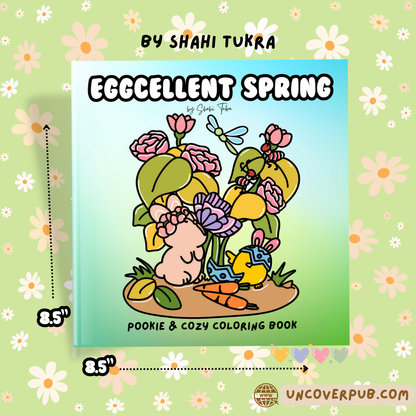 Eggcellent Spring Coloring Book