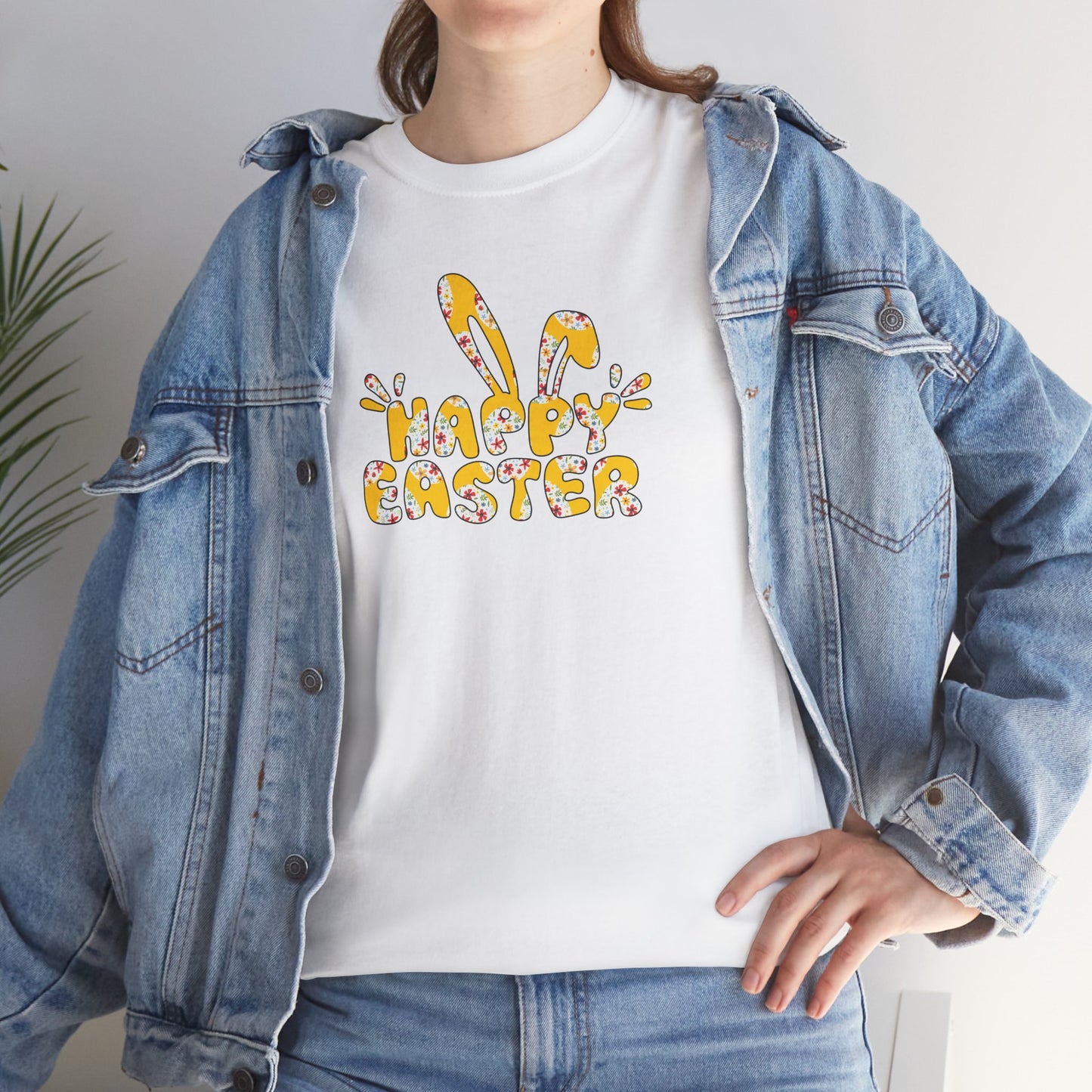 Happy Easter Spring Cotton Tee