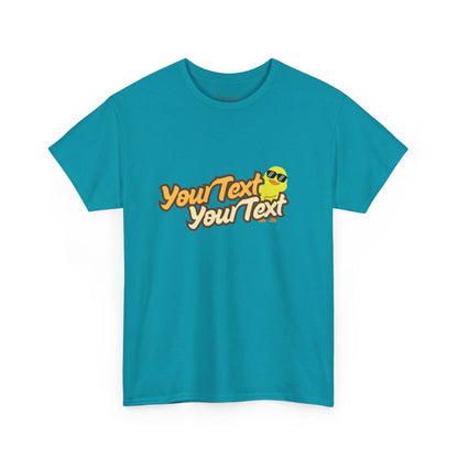 Personalized Unisex Quirky Duck Graphic Cotton Tee