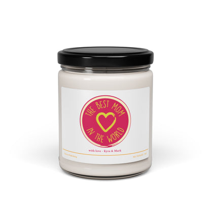 Best Mom in the World Custom Soy Candle