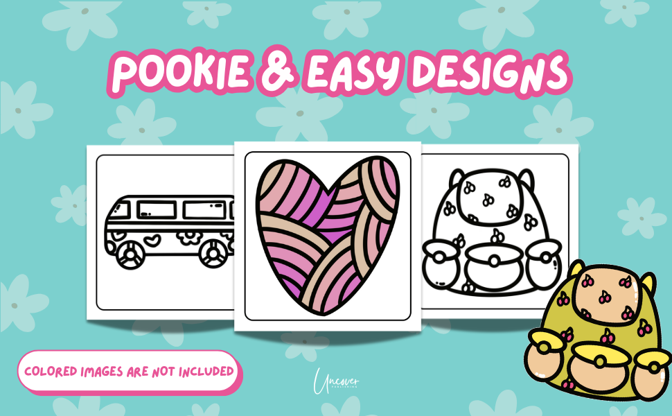 Cute and Groovy Coloring Book - Full Version | Digital Download