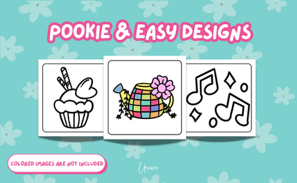 Cute and Groovy Coloring Book - Part 2 | Digital Download