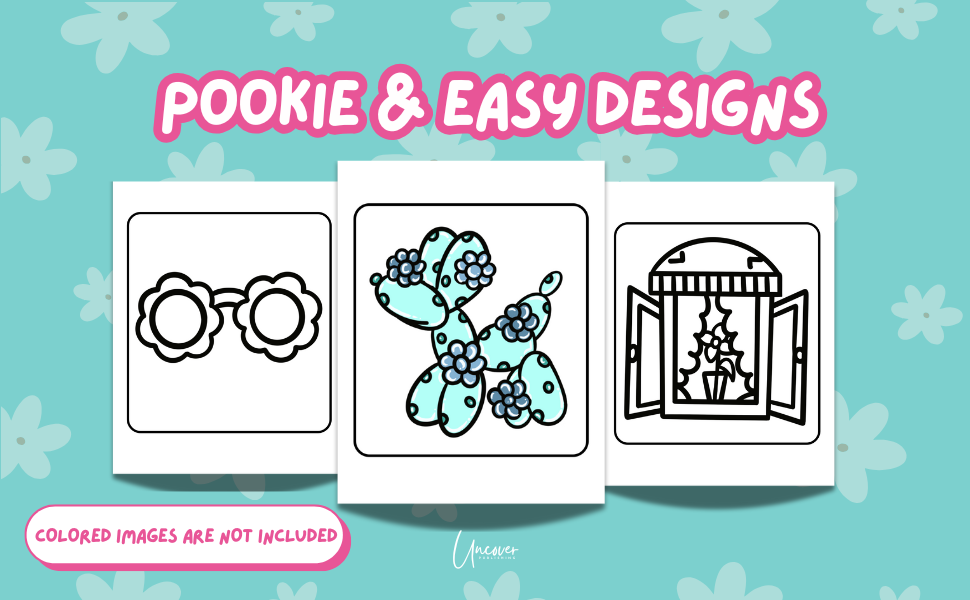 Cute and Groovy Coloring Book - Part 4 | Digital Download