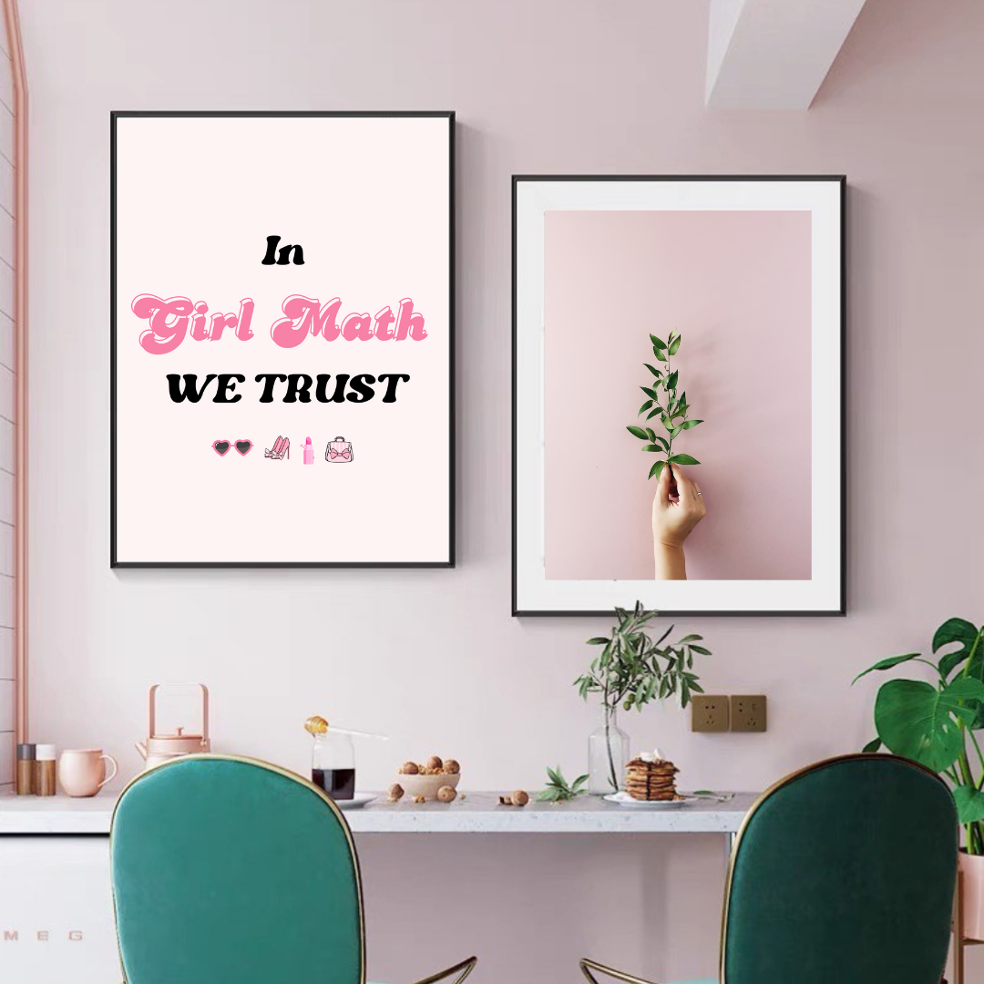 Girls' Trendy Printable Wall Art