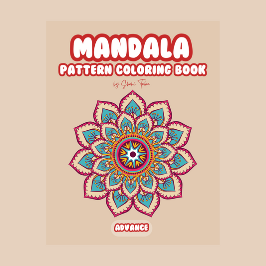 Mandala Pattern Coloring Book | Digital Download