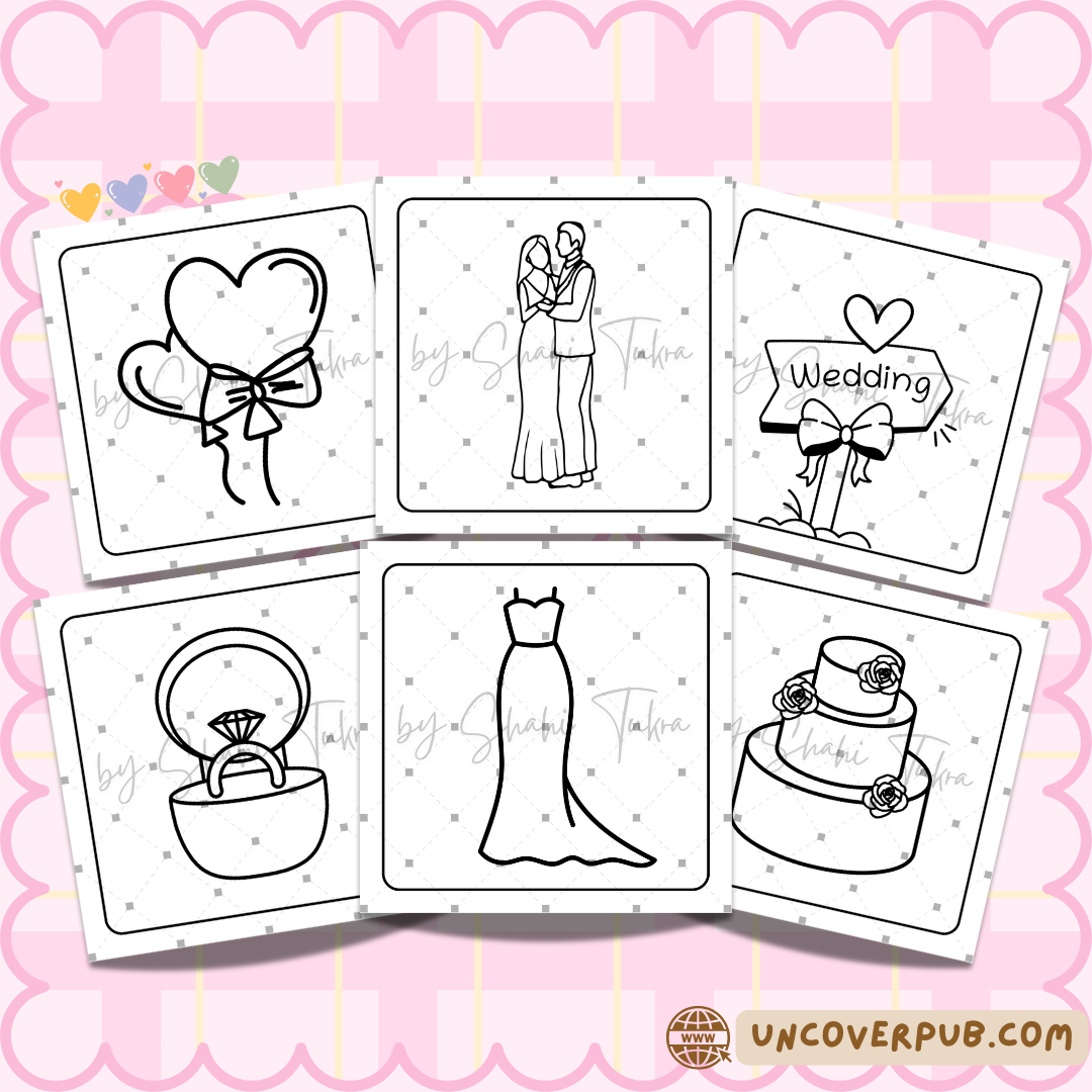 Wedding Bell Coloring Book