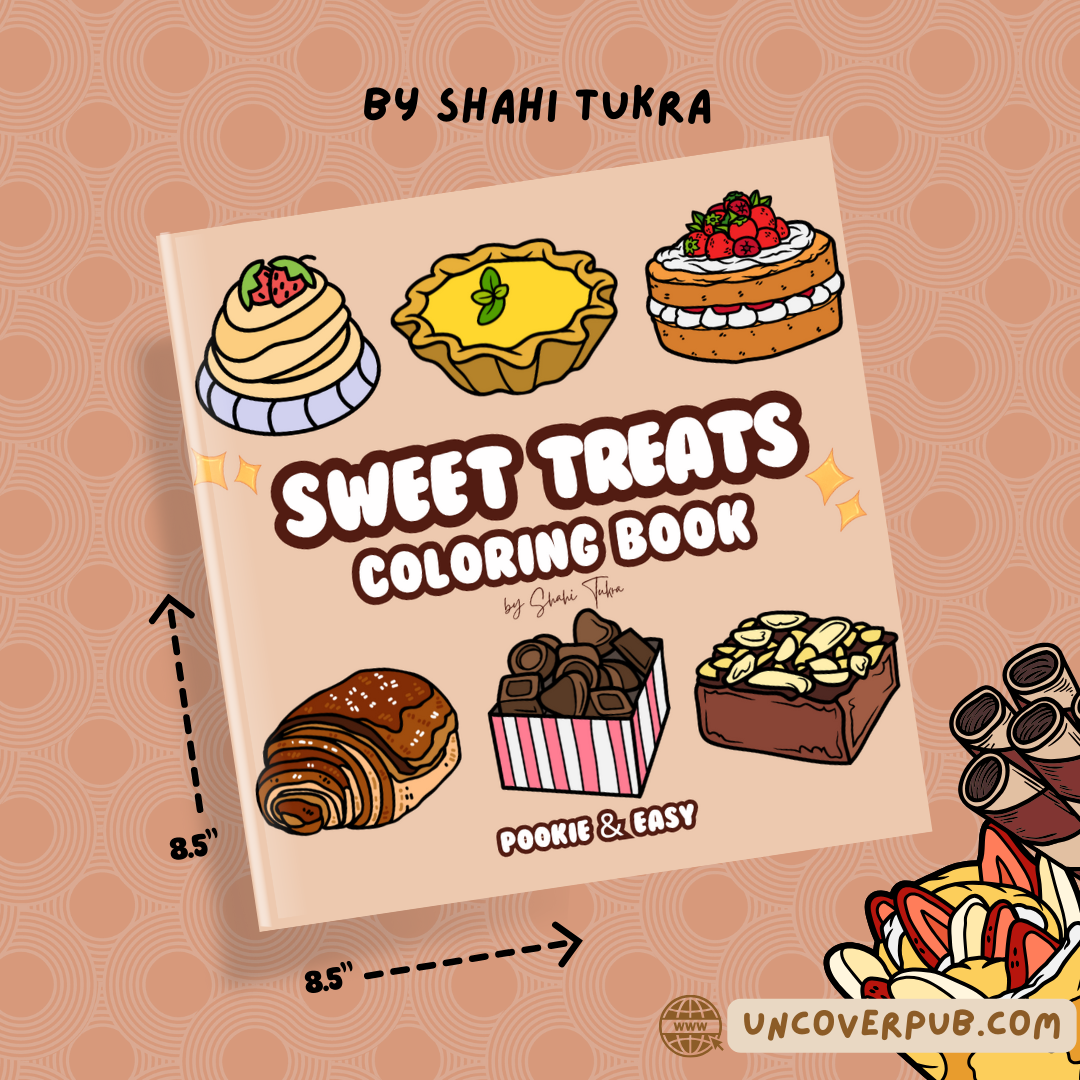 Sweet Treats Coloring Book