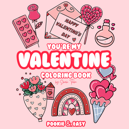 Valentine Coloring Book - Part 1 | Digital Download